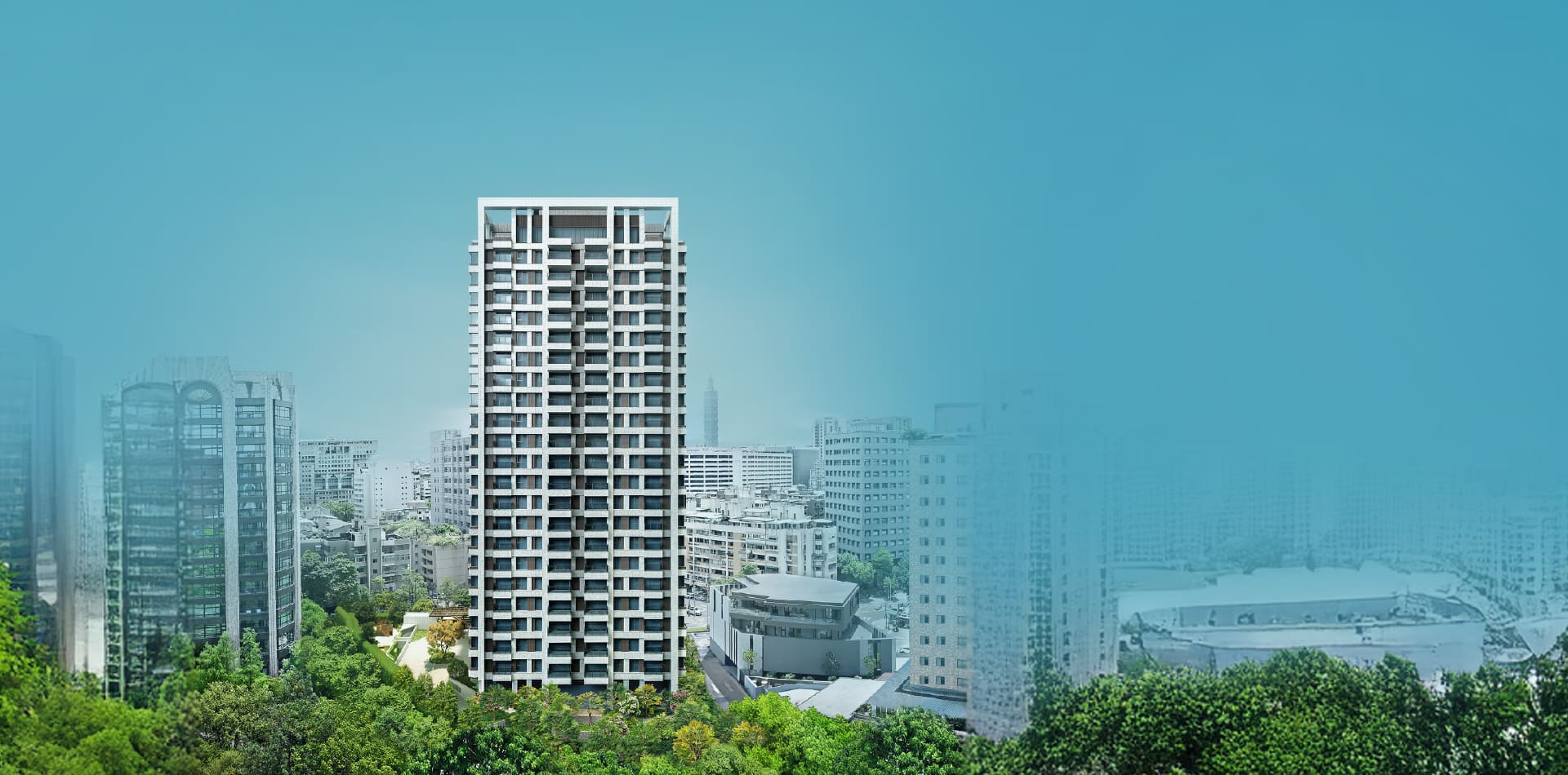 >2023年「勤美璞真 城仰」建築外觀模擬示意