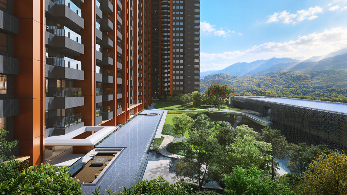 南港之星 建築外觀3D示意圖