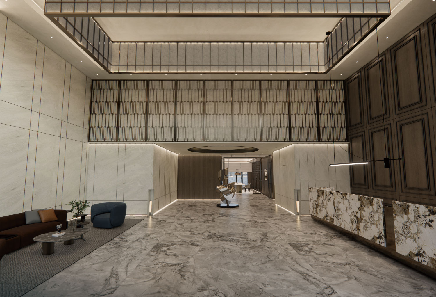 迎賓大廳3D示意圖