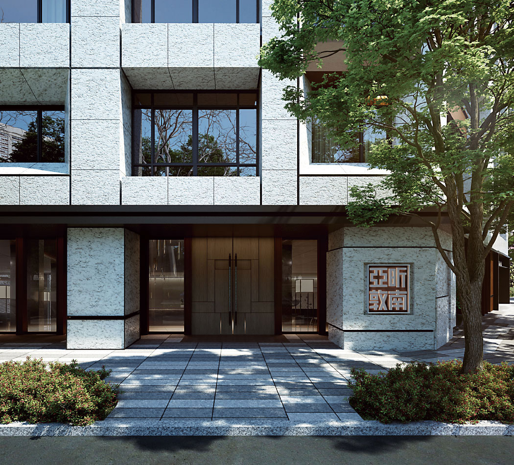 建築外觀3D示意圖